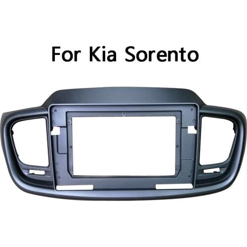 10-10.2 Inch For Kia Sorento 2014 2015 2016 2017 Car Fascia Navigation Frame Dash Kit Universal Android Multimedia Player