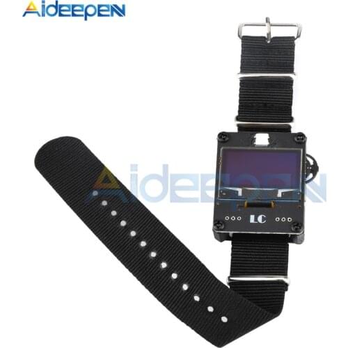 ESP8266 Watch Wearable Programmable Development Board Wifi Watch ESP Smart Watch ESP Development Board Wifi for Arduino Kit