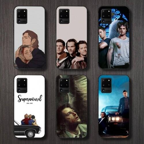 Supernatural SPN Dean And Sam Phone Case For Samsung A32 A51 A52 A71 A50 A12 A21S S10 S20 S21 Plus Fe Ultra