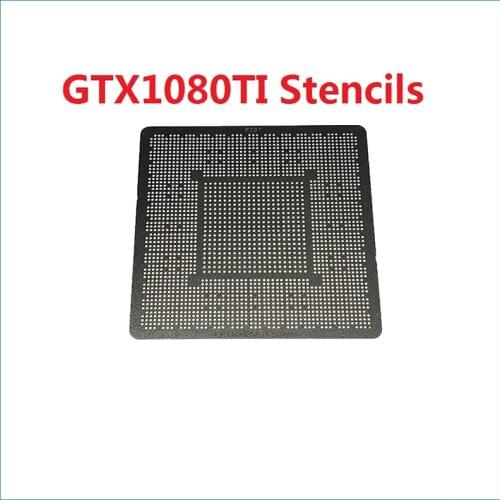 1Pcs Newest Graphics Card Direct Heat Stencil For GTX1060 GTX960 GTX1080TI 215 0821060 0852000 SR2C5 BGA Chips Reballing