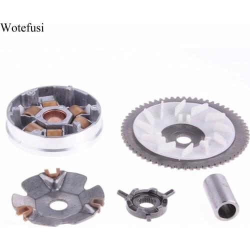 Wotefusi For GY6 50cc Engine Complete Variator For 139QMB 4 Stroke Scooter Mopeds [PX09]