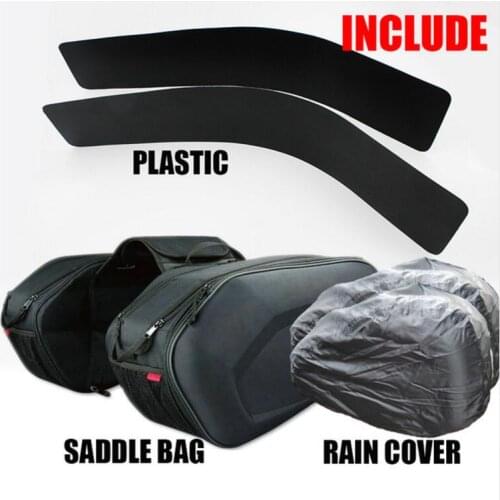 Komine SA-212 Saddle Bag Motorcycle Tail Bag Bag Saddle Bag Motocross Motorcycle Bag. Comes with raincoat and plastic