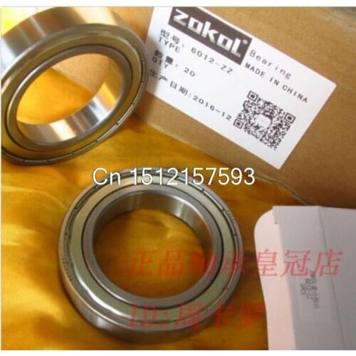 1PC 60x95x18mm 6012ZZ Model Metal Ball Bearing 60*95*18
