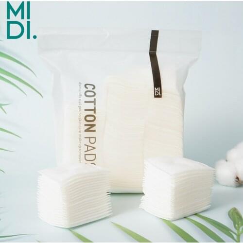 200pcs/pack Stretchable Wet Compress Makeup Cotton Pads Disposable Facial Cleansing Remover Tissues Multi-effect Cotton