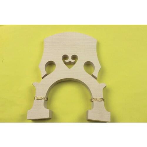 5pcs New fine maple adjustable European 4/4 Double Bass Bridge belgian style