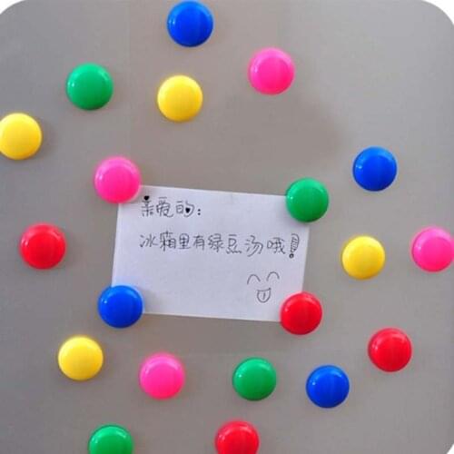 6 Color10pcs Random Delivery Refrigerator Sticker Fridge Magnet For Kids Message Holder Home Decor