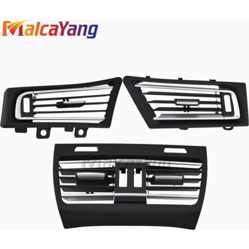 Auto Car Rear Center Console Fresh Air Outlet Grille Cover 64229115857 64229115858 for BMW 7 Series F01 F02 2008-2015