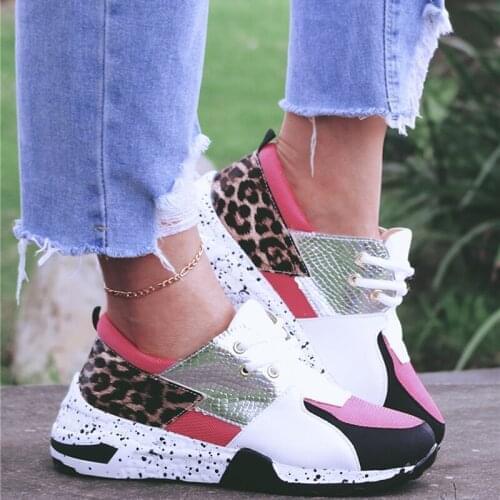 Women Colorful Cool Sneaker Ladies Lace Up Vulcanized Shoes Casual Female Flat Comfort Walking Shoes Woman 2021 Fashion