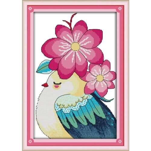 Joy Sunday Harmonious homeland Chinese Embroidery Packs Cross Stitch Counting Patterns Diy 11&14CT Needlework Sets Handicraft