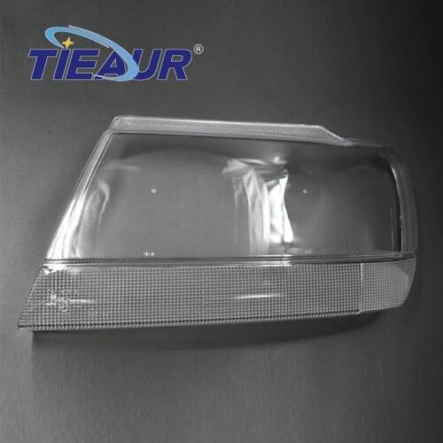 Headlamp Headlight Transparent Auto Shell FOR Jeep GRAND Cherokee Clear Lens Cover 99-04 Replacement DIY