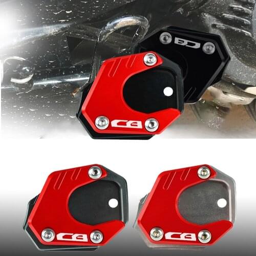 New Side Stand Support Pad For HONDA CBR650R CB650R Neo Sports Cafe 2019-2020 CNC Motorcycle Side Stand Enlarge Plate Enlarge