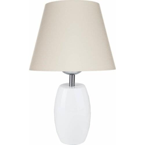 New Ball Lampshade White Foot/Cream Hat Lampshade