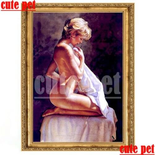 Wallpaper Body Art Diy Modern Diamond Painting Diamond Embroidery home art decoration Cross Stitch Full Diamond Mosaic No Frame
