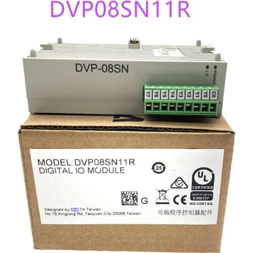 Original PLC SLIM Series Digital Expansion DVP08SN11R DVP08SN11T