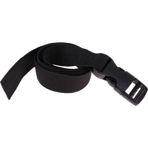 Prettyia Plastic Release Buckle Adjustable Luggage Strap Belt Webbing Strap