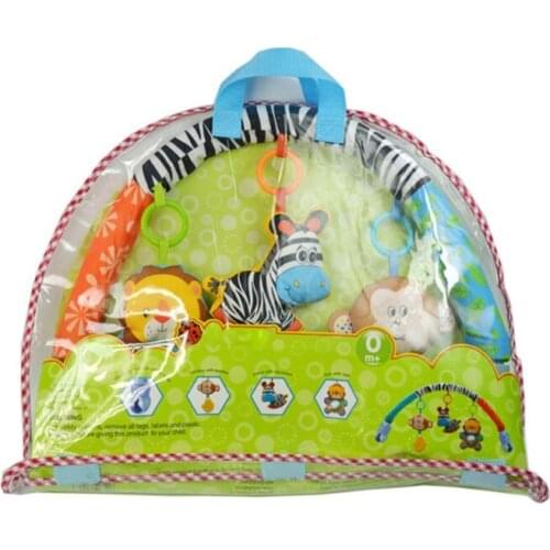 Hanging Bell Arch Clip Plush Toy Baby Stroller Pendant Infant Rattle Toys