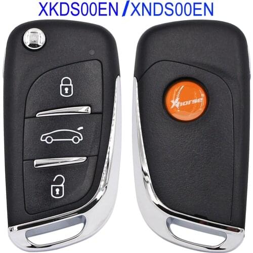 5PCS Xhorse XKDS00EN /XNDS00EN Wire/Wireless Remote Control Car Key Remote Replacement For Xhorse VVDI2 Key Tool
