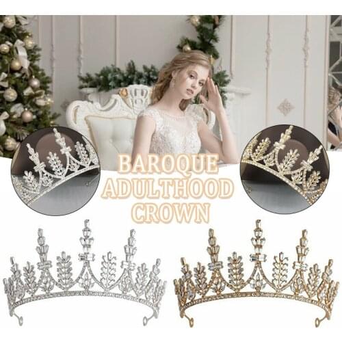 Luxury Crowns Beautiful Headpiece Wedding Crown Wedding Tiaras Hair Accessories for Prom Birthday Costume Party BH