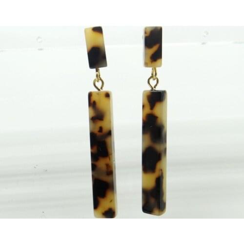 Mode Luipaard Azijnzuur Drop Atmosphere acryli cearring earrings Azijnzuur Sieraden geschenken voor vrouwen A3