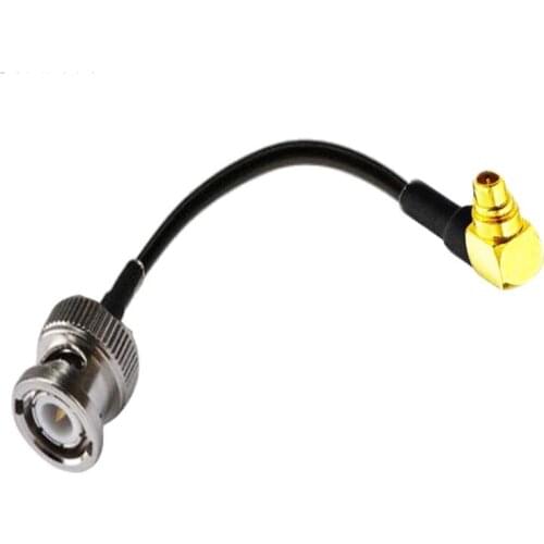 10pcs MMCX Male Right Angle to BNC Male Plug RF Straight Extension coax Cable RG174 10/15/20/30/50cm 1/2/3m