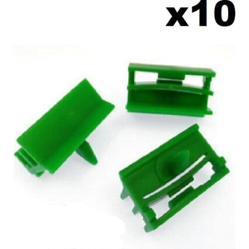10x For BMW E60 E61 5 Series- Plastic Trim Clip Fastener Side Skirt Sill Moulding