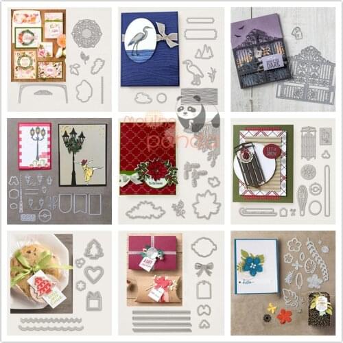 2021New Metal Cutting Die And Stamp Set Template For Scrapbook Photo Album Paper Card Gift Decoration Handmade Craft Knife Mold