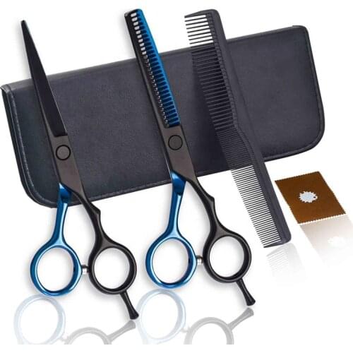 5.5 Inch Japan Stainless Steel Professional Hairdressing Hair Cutter Barber Scissor Set