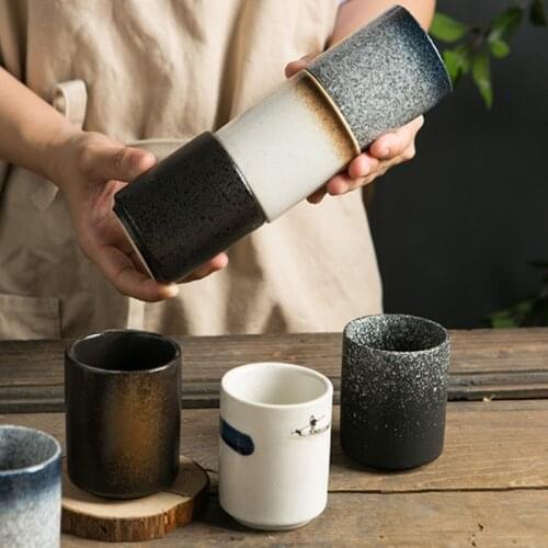 6 PCS/lot Japanese Ceramic Porcelain Master TeaCups Chinese Kung Fu Tea cup Set Water Cups Coffee mug Tea utensils kettle mugs
