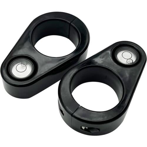 2 pcs bubble 36mm Vial with Holder fit 36mm diameter GPS pole Level Bubble surveying pole trimble pole bubble