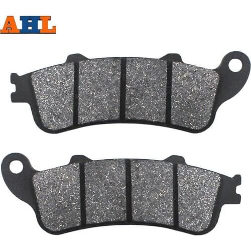 AHL Motorcycle Front Brake Pads For Honda FES125 FES150 W/Y/1/2/3/4/5 Pantheon FES250 NSS250 FJS400 Silverwing FJS600