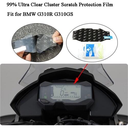 MTImport for BMW G310R G310GS Speedometer Speedo Screen Cluster Scratch Protection Film Instrument Dashboard Shield