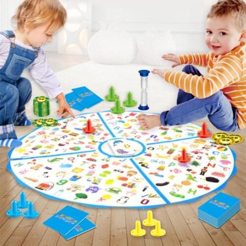 Board Game Toy Detective Finding Picture Plane Chess Two-in-One Childrens Concentration And Response Training Puzzle Toy