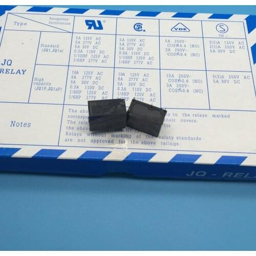 Original JQ1AP-24V-F AJQ8342F 4pin 10A 250VAC relays