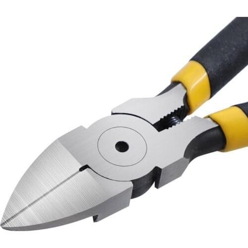 203F Flat Nose Pliers Energy-saving Cutting Tool Ch rome Vanadium Steel Made 6 inches Copper/ Aluminum Cutting Tool Plier