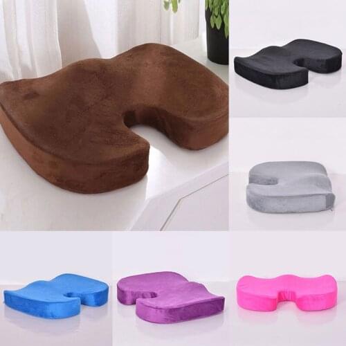 Memory Foam U Pillow Orthopedic Cushion Coccyx Chair Pain Relief Office Seat