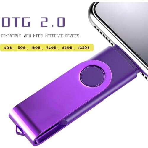 Hot selling usb flash drive OTG 2.0 memory stick 128GB 64GB 32GB 16GB 8GB 4GB pendrive pen drive clef usb disk free shipping