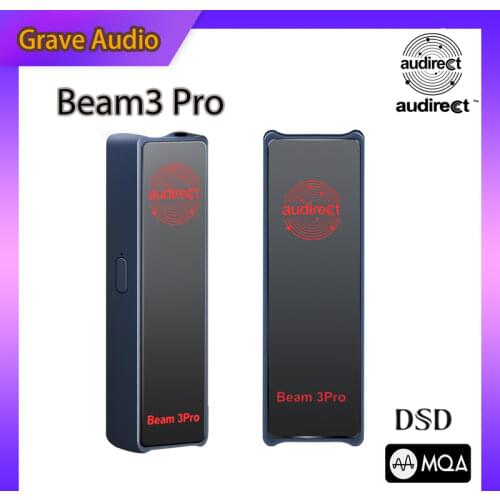 Hilidac Audirect Beam2 MQA ESS9281C Pro Type-C Input 3.5mm/2.5mm Balanced Output Hi-Res Portable Headphone Amplifier