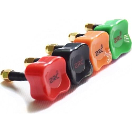 ZRC 50mm Short 5.8G 2dBi 4-Leaf Clover Mushroon RHCP Omni-directional FPV Antenna SMA/RP-SMA For 5.8Ghz Video System FPV Racer