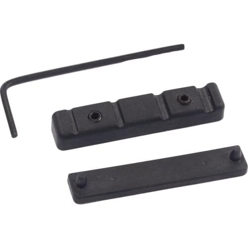 XSXS--Adjustable Pom Nut Slotted for 4 Strings Bass Guitar Replacement Parts Black