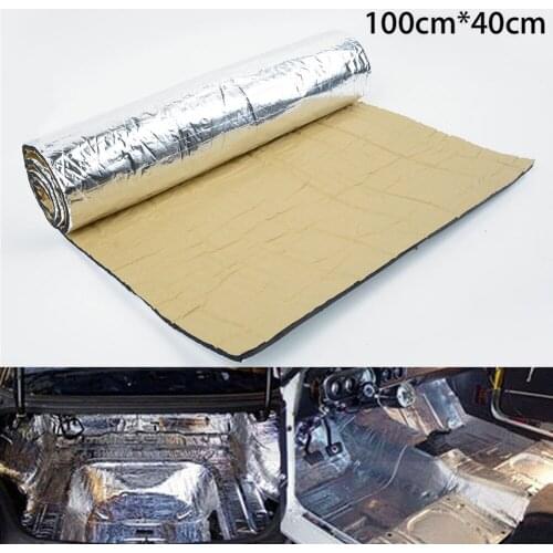100x40cm 5mm Car Sound Proofing Deadening Vehicle Insulation Closed Cell Foam Car Soundproofing Roller