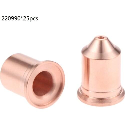 220990 Nozzle 105A 25pcs per lot, Plasma Consumable for Plasma Cutting