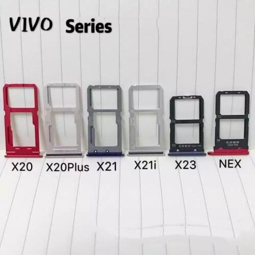 VIVO X20/20A X20Plus X21/21i X23 NEX X23 Cato Micro Dual SIM SD TF Card Holder Adapter Reader Smartphone Repair Accessory Eject