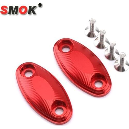 SMOK Motorcycle Accessories for Honda cbr650f CBR650F 2017 2018 Rear view Mirror Cover Modified Rear View Mirror Seat Decorative