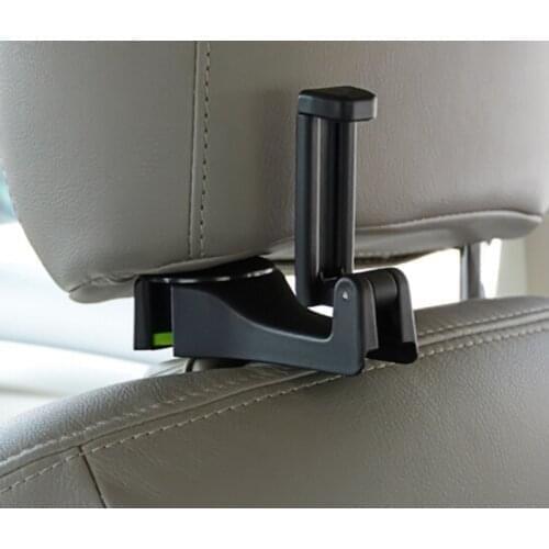 2019 The New 1PCS Car Headrest Hook Phone Holder Seat Back Hanger For Volkswagen VW Golf 5 6 7 PASSAT B5 B6 B7 B8 MK4 MK5 MK6