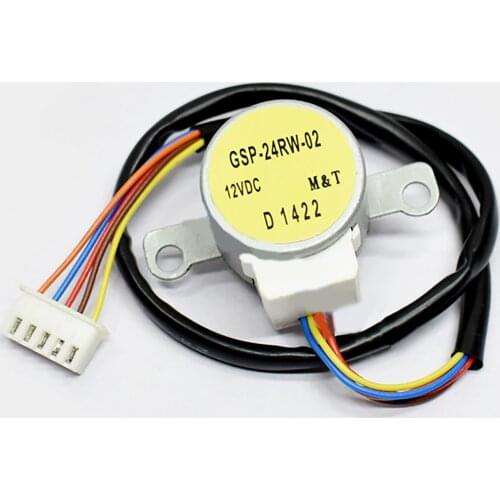 1pcs Swinging Blade Motor MP24 Air Guide Stepper Motor 12V GSP-24RW-02 for LG Air Conditioner Accessories