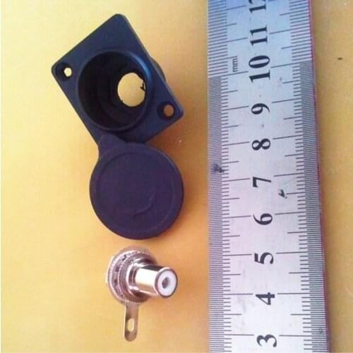 Socket Panel RCA female connector Electric bicycle charging Mount Chassis Socket bike battery Connector adapter