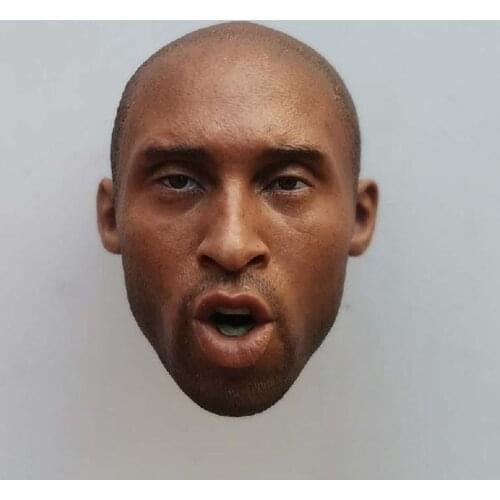 Delicate Painting 1/6 Basketball Superstar Ko be Bryant Head Sculpt Fit 12"Figure