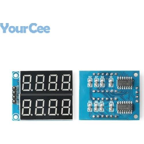 8 Bit Display Module 0.36 inch Digital Tube Red Highlight Display 5V Serial Interface Nixie 2 Channel 74HC164 Driver