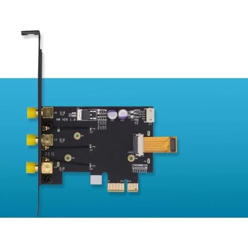 BCM94331 BCM94331PCIEBT3B MINI WiFi WLAN Card BT Bluetooth MAC for Desktop pcie x1 x4 x8 x16 Adapter