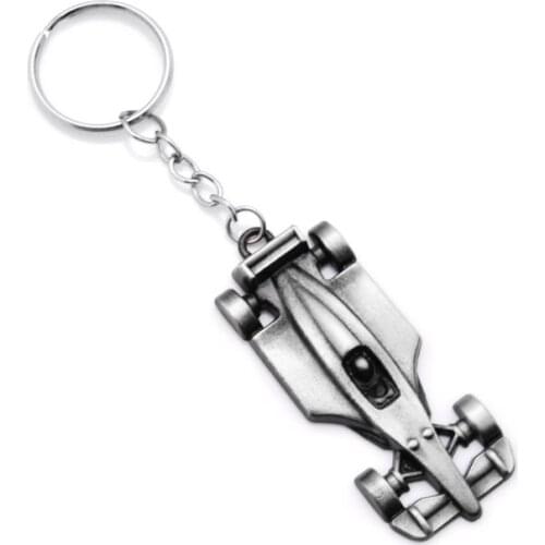 Original New Vintage Racing Car keychain For Men Retro Car Keyring On Bag Trinket Male Jewelry Party Friends Gift